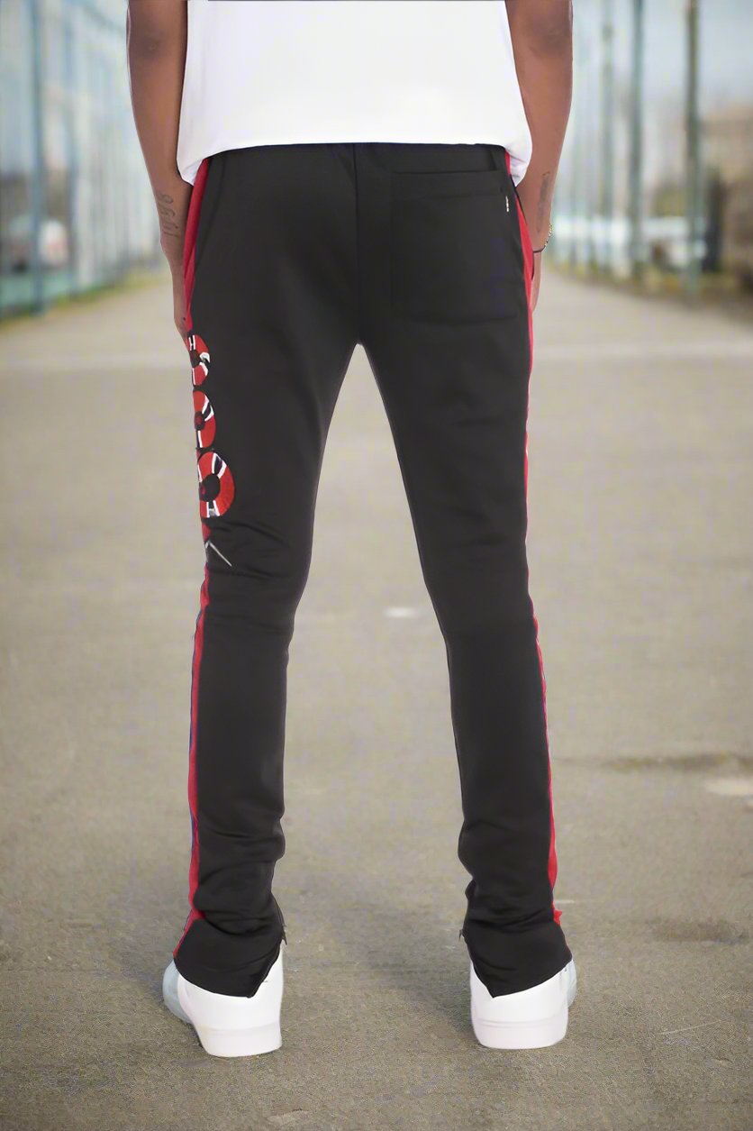 Snake Patched Track Pants