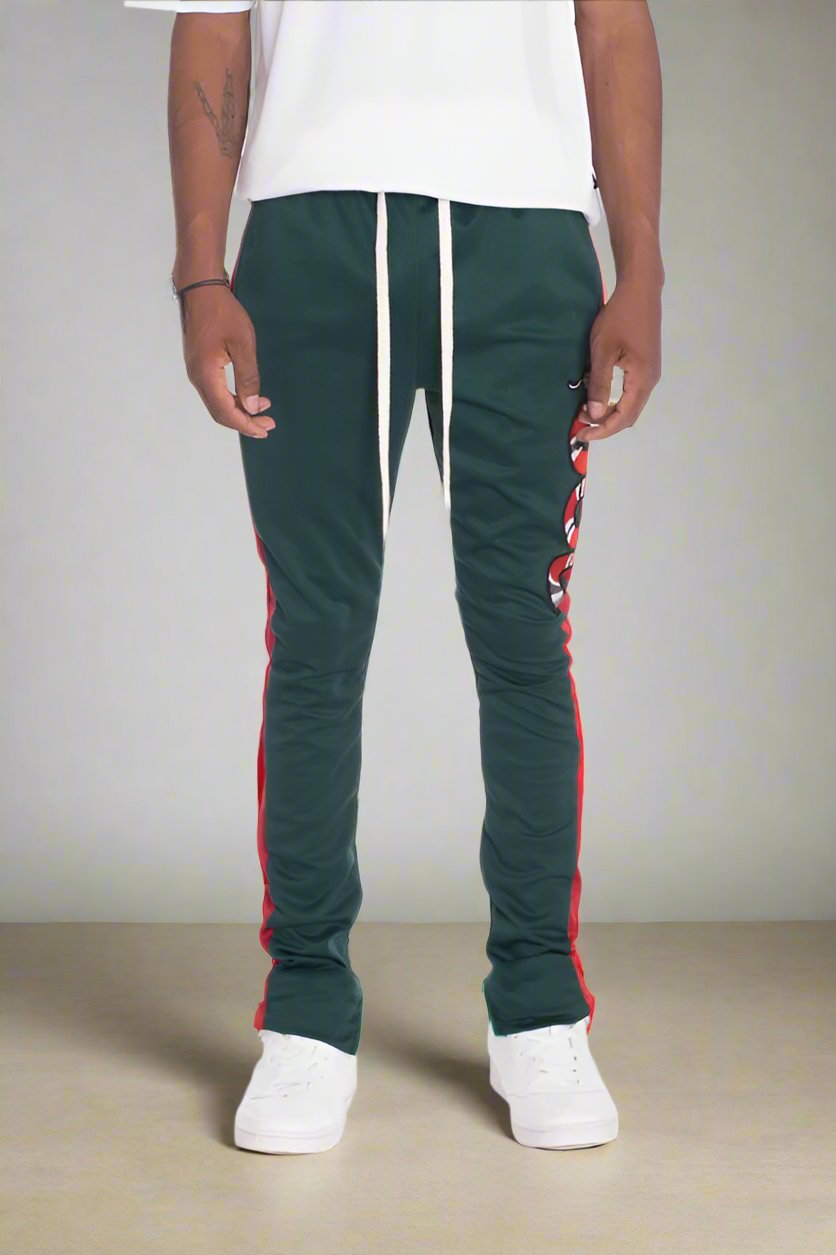 Snake Patched Track Pants