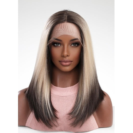 16" Lace Front Long Straight Wig