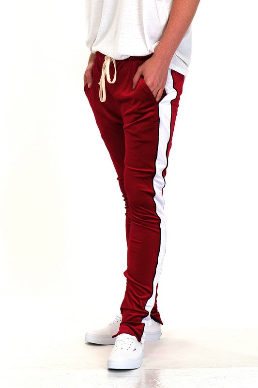 Velvet One Stripe Track Joggers