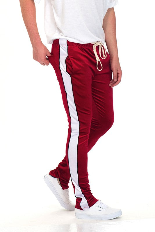 Velvet One Stripe Track Joggers