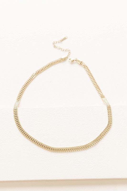 11 4k Gold Claw Link Chain Necklace