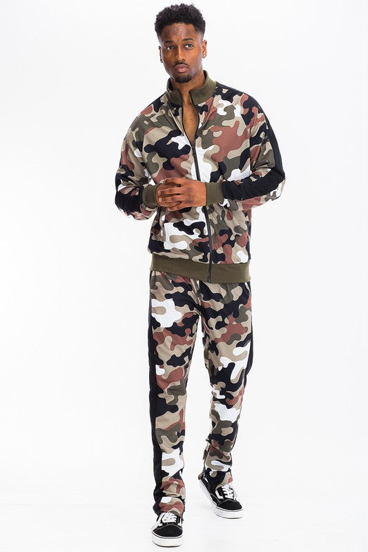 Men's Striped Track Pants