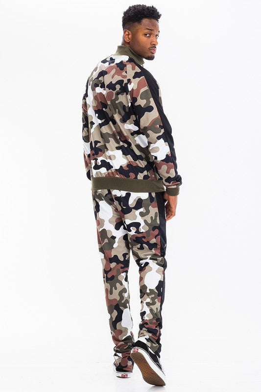 Men's Striped Track Pants