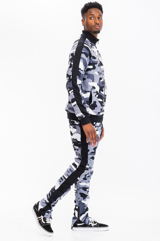 Men's Striped Track Pants