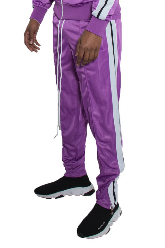 Striped Tape Track Pants