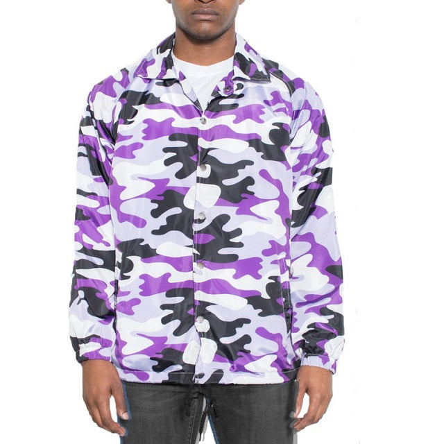 Camo Print Jacket