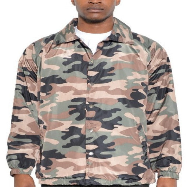 Camo Print Jacket