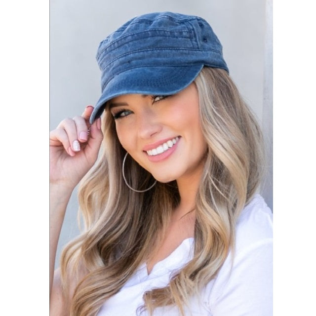 Distressed Cadet Cap