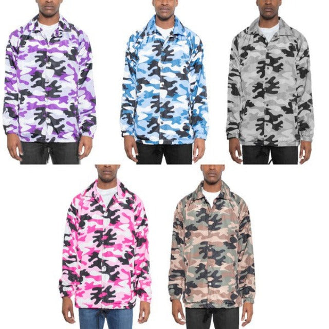Camo Print Jacket