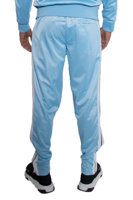 STRIPED TAPE TRACK PANTS