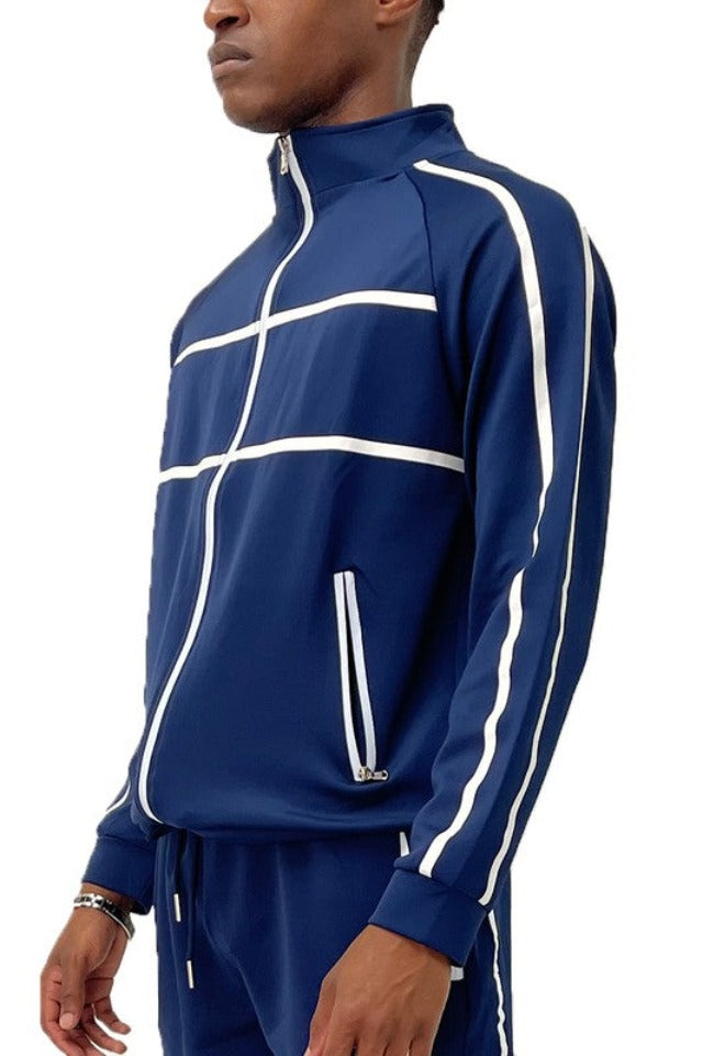 Tape Stripped Track Jacket