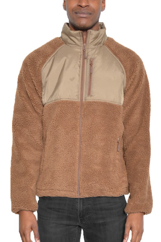 Men's Sherpa Fleece Jacket