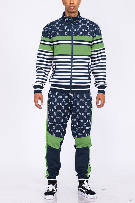 Men's Swag Chain Link Track Suit