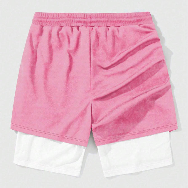 Men's Street Life Men's Dragon Printed Sports Basketball Shorts