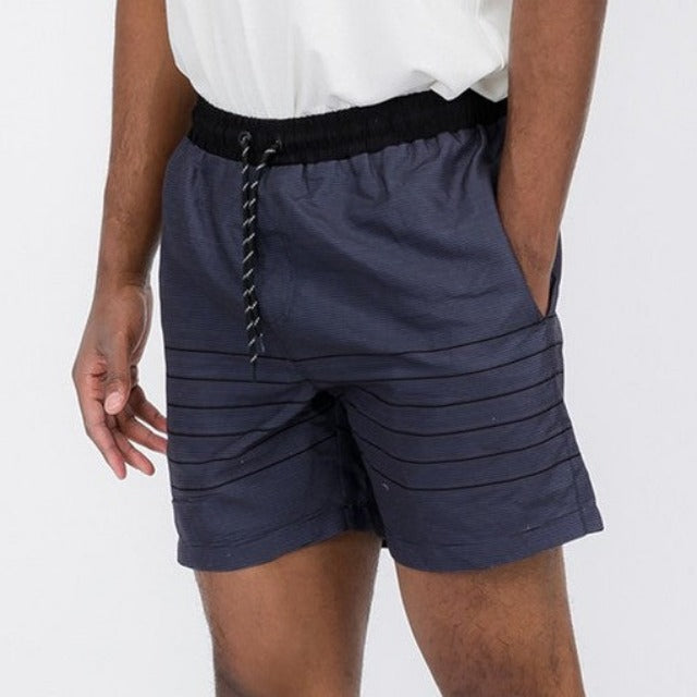 Blue stripes Swim Shorts