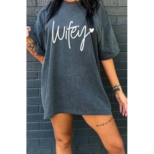 Wifey Graphic T-Shirt