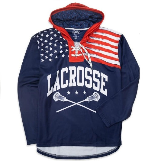 Lacrosse Lace-Up Hooded Gameday Hoodies