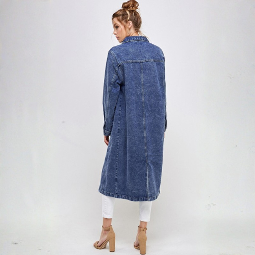 Classic Women's Quarter Length Denim Jacket