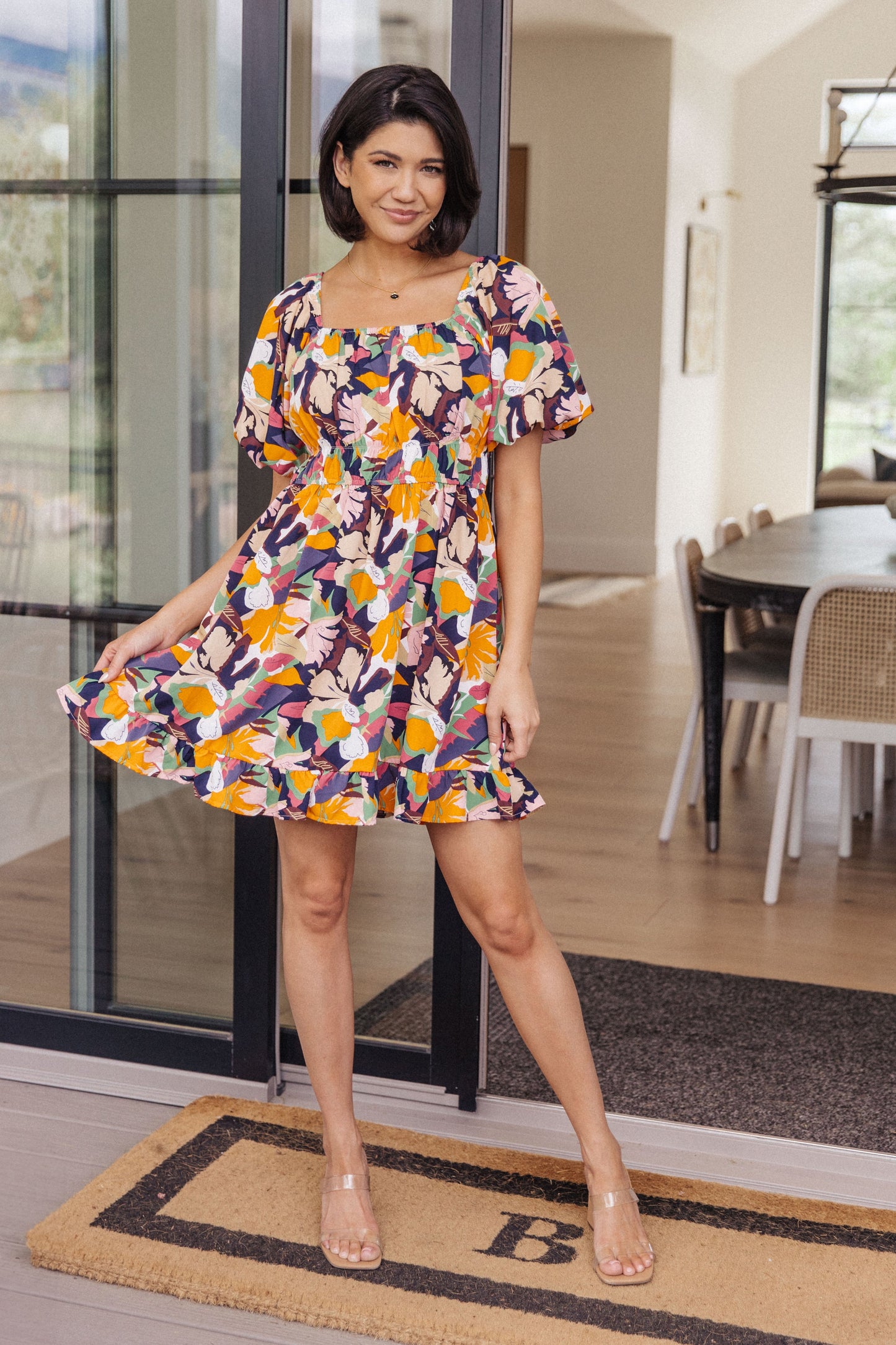 Be Free Summer Floral Dress
