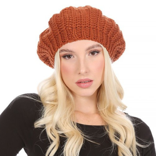 Women's Fashion Cable Knitted Hat
