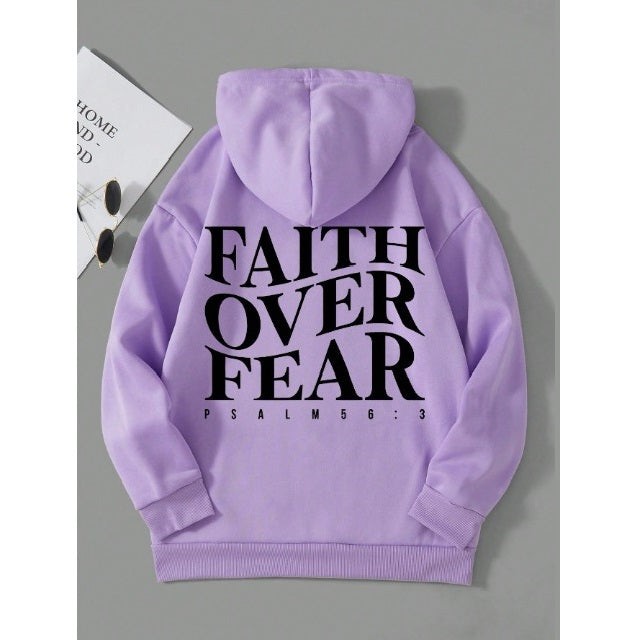 Faith Kangaroo Pouch Hooded Sweater