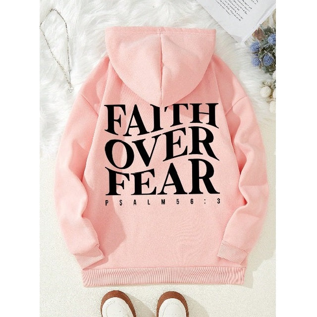Faith Kangaroo Pouch Hooded Sweater