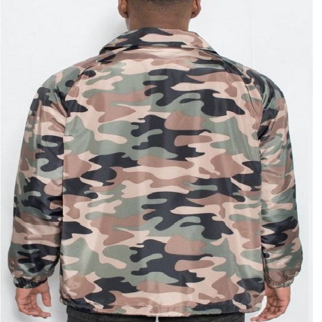 Camo Print Jacket