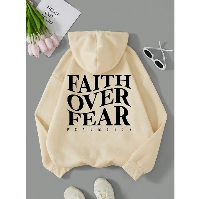 Faith Kangaroo Pouch Hooded Sweater