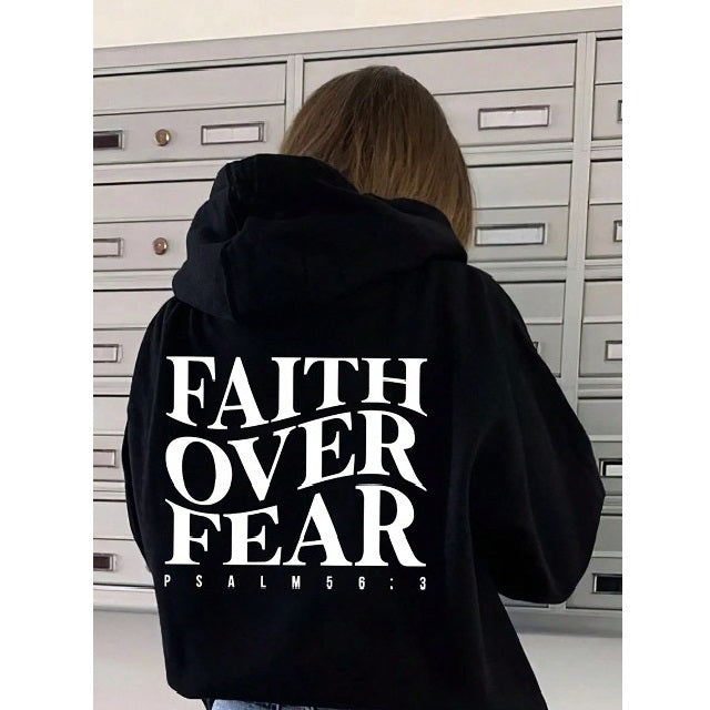 Faith Kangaroo Pouch Hooded Sweater