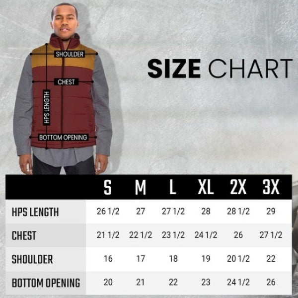 Winter Two Tone Padded Vest