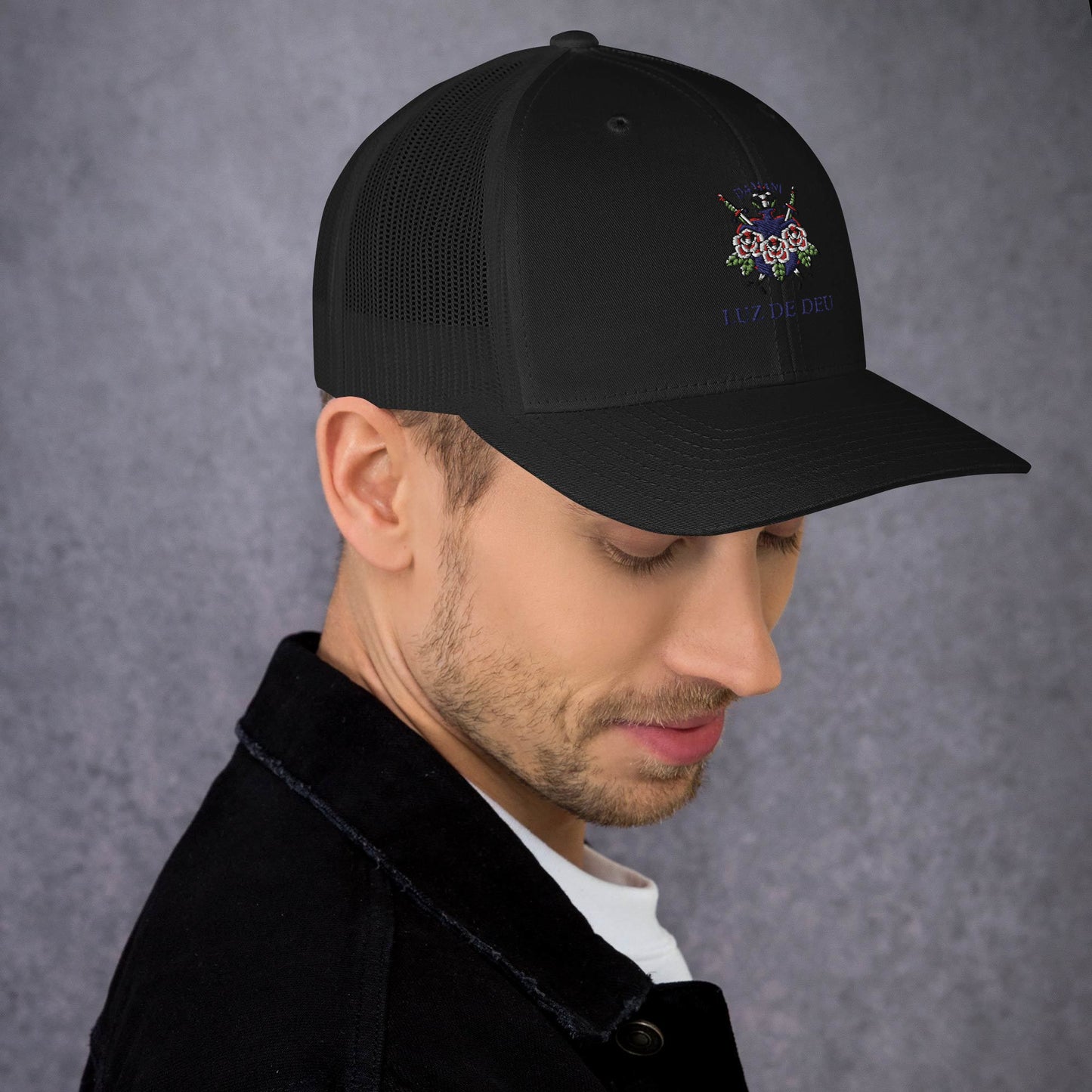 Damani Collection Luz De Deu Trucker Hat