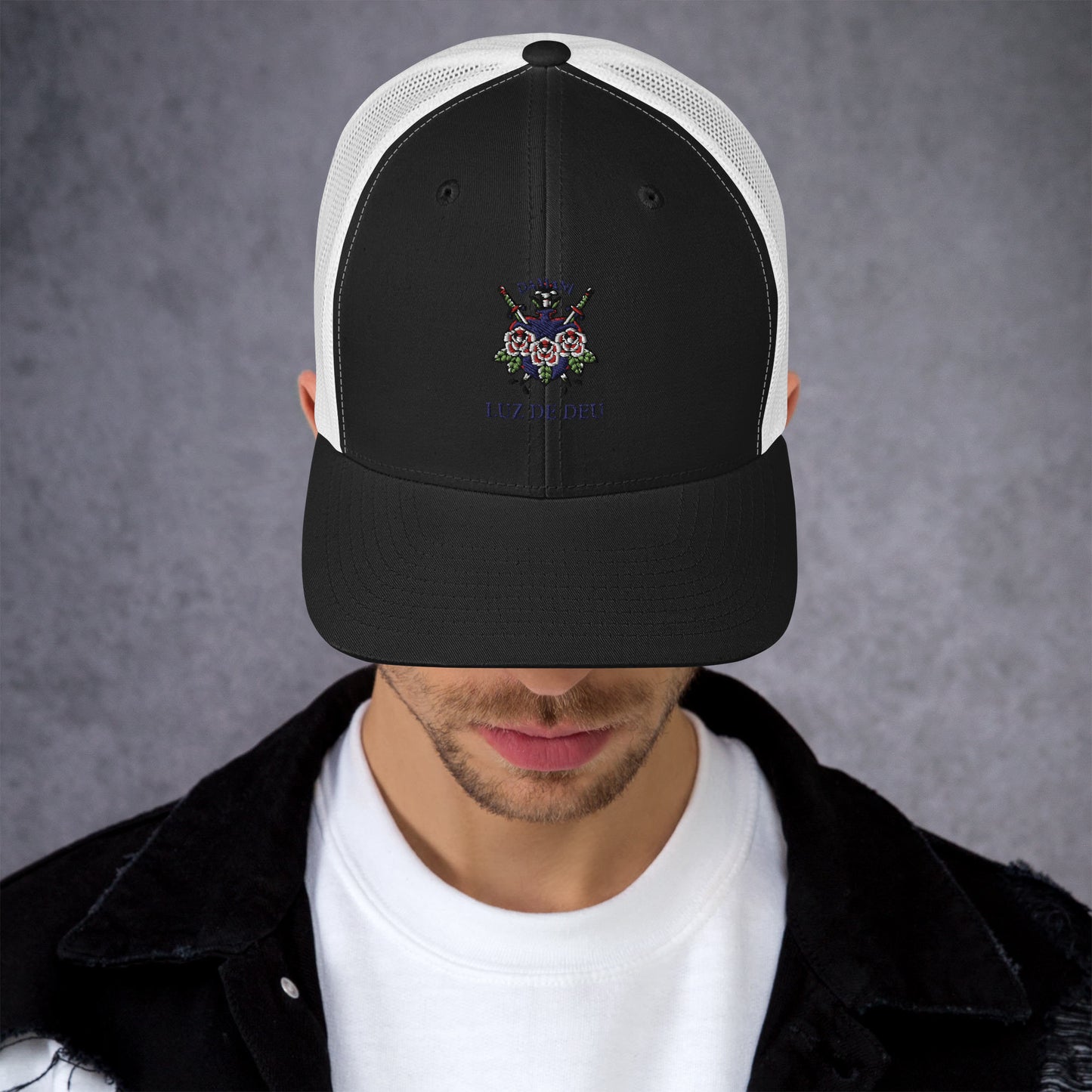 Damani Collection Luz De Deu Trucker Hat
