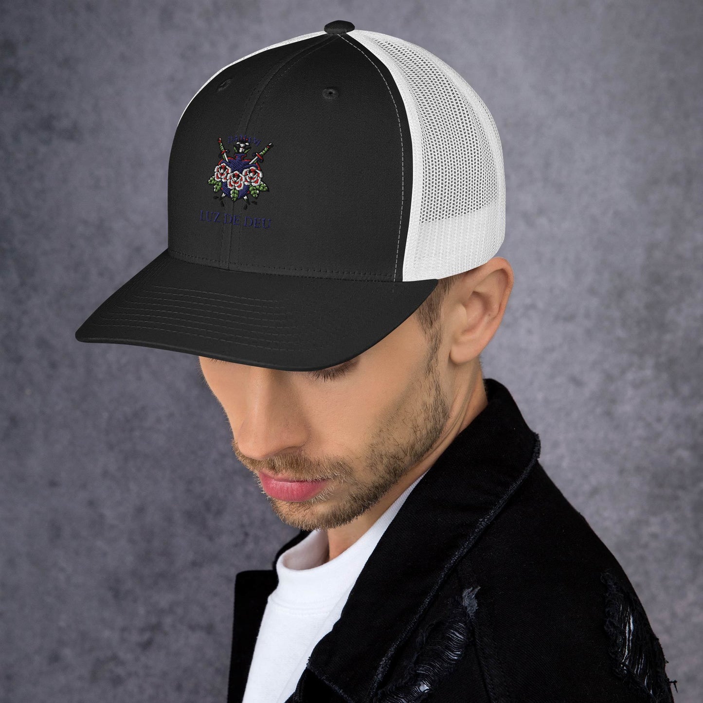 Damani Collection Luz De Deu Trucker Hat