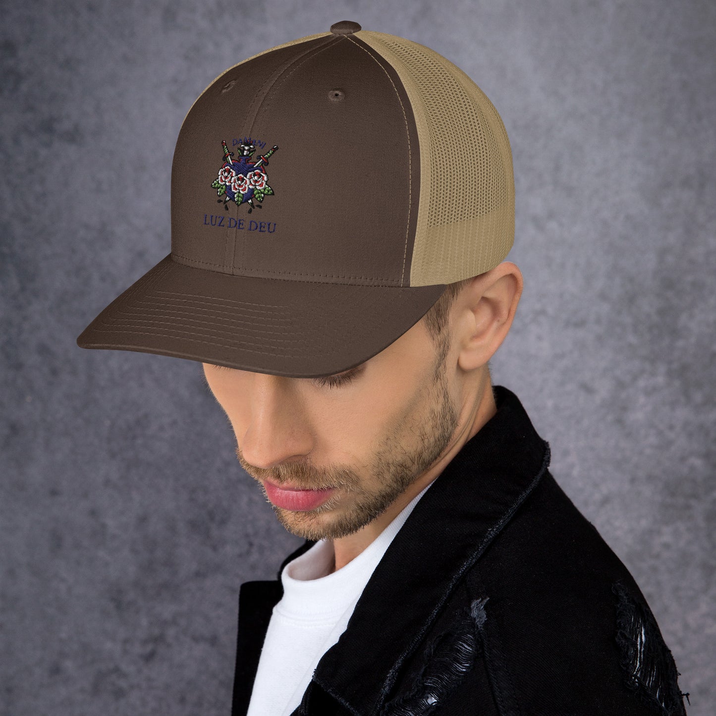 Damani Collection Luz De Deu Trucker Hat