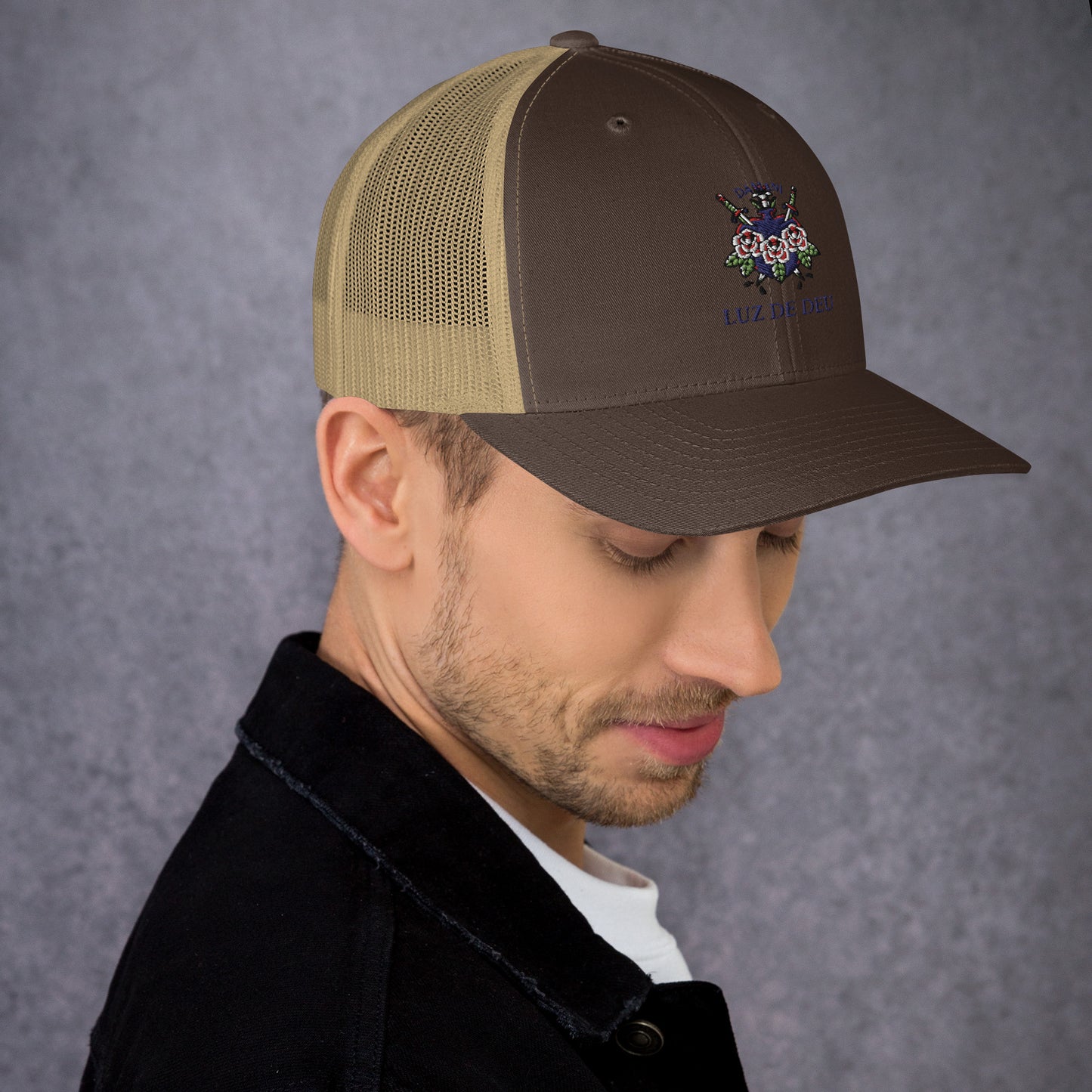 Damani Collection Luz De Deu Trucker Hat
