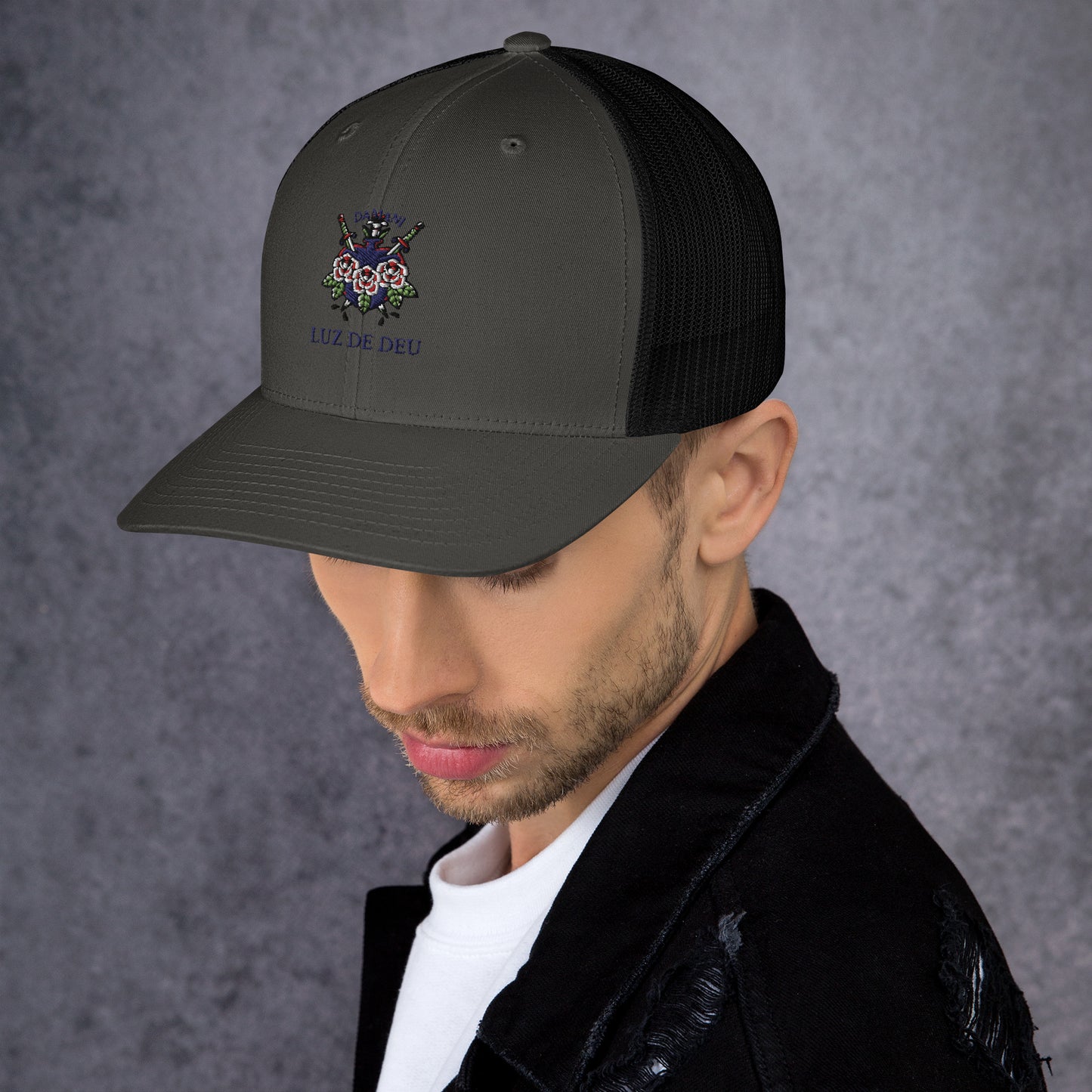 Damani Collection Luz De Deu Trucker Hat