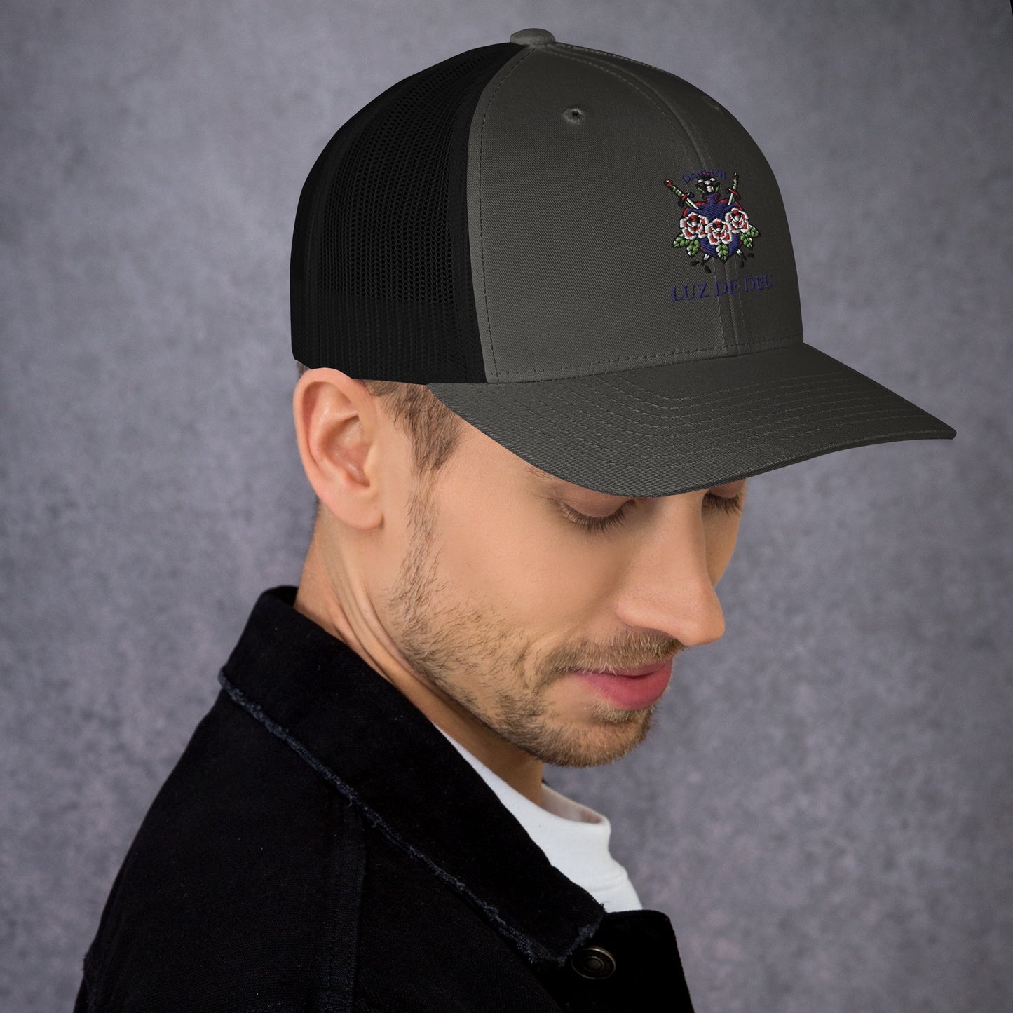 Damani Collection Luz De Deu Trucker Hat