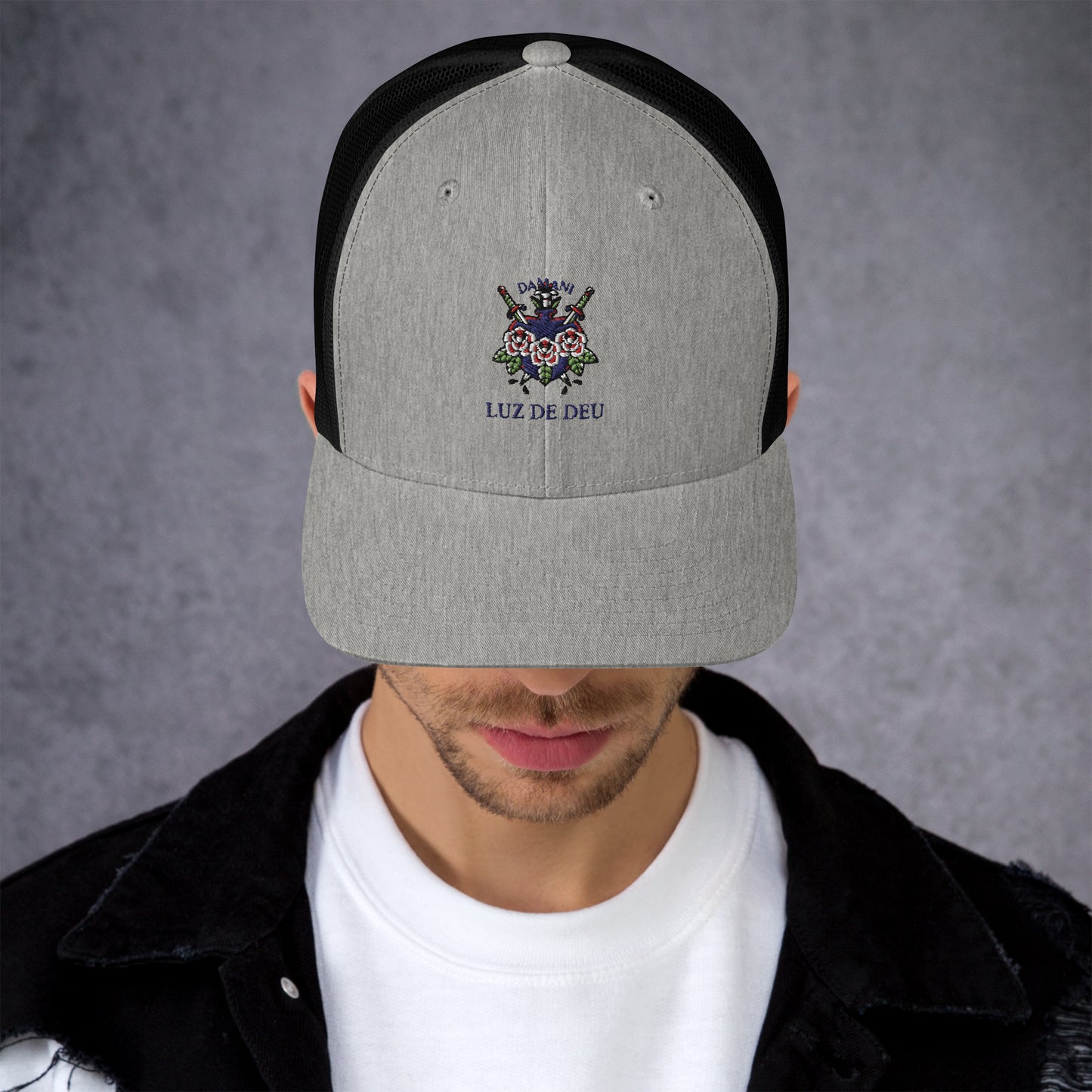 Damani Collection Luz De Deu Trucker Hat