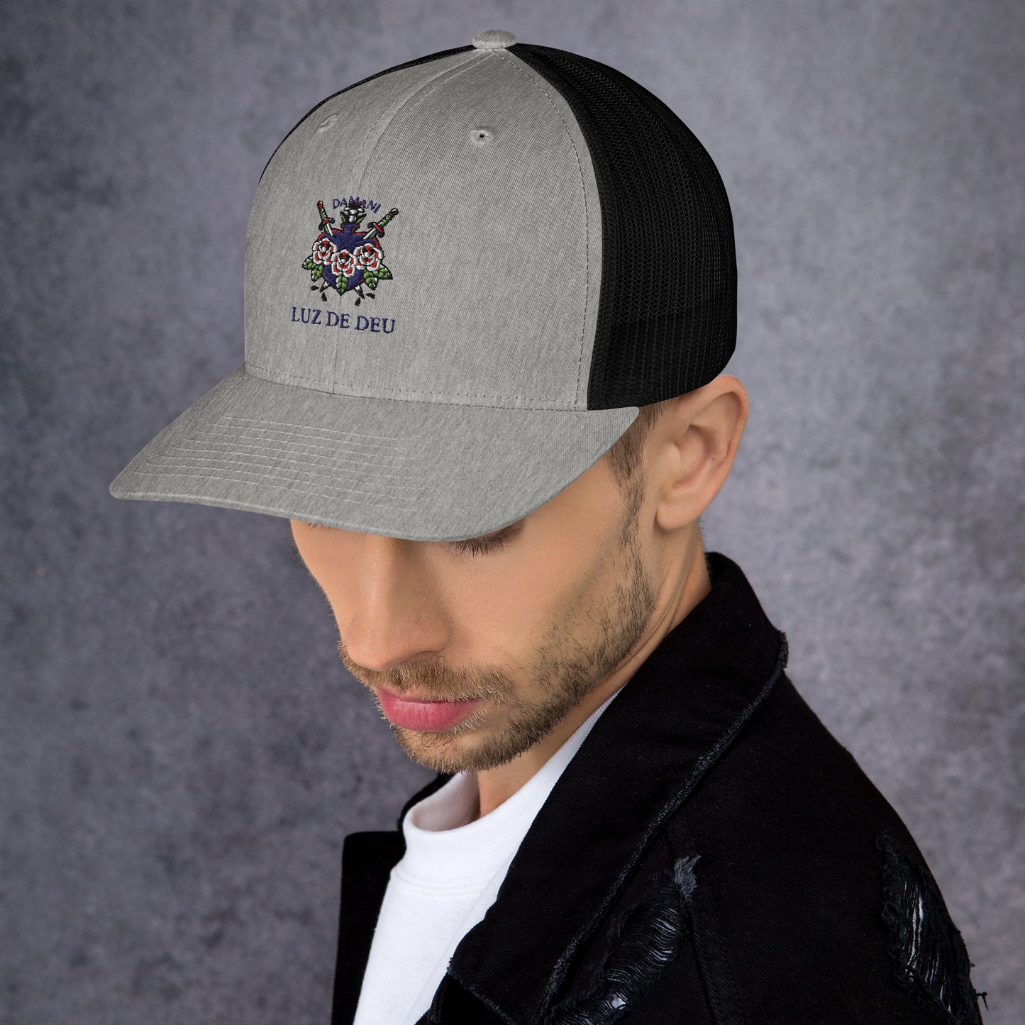 Damani Collection Luz De Deu Trucker Hat