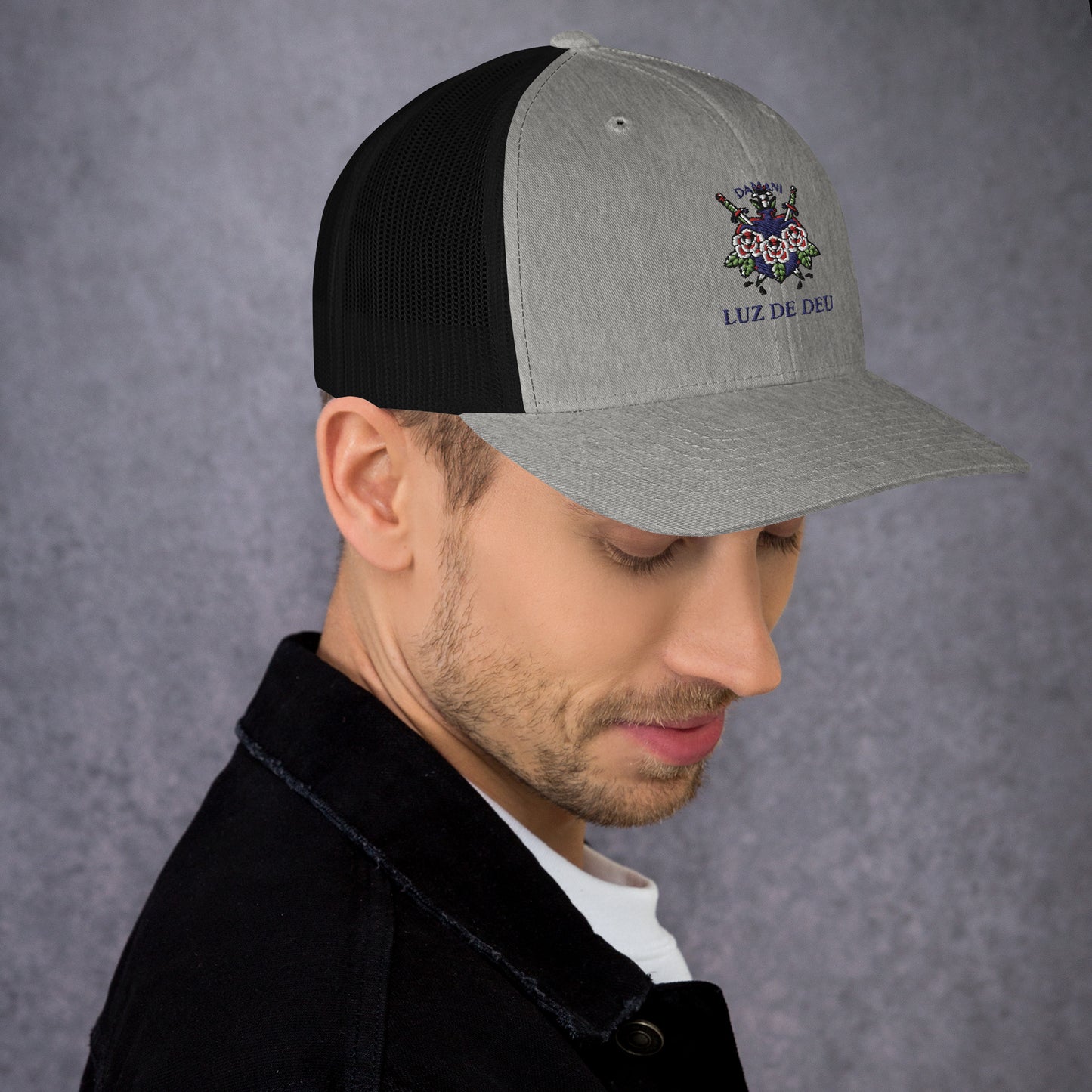 Damani Collection Luz De Deu Trucker Hat