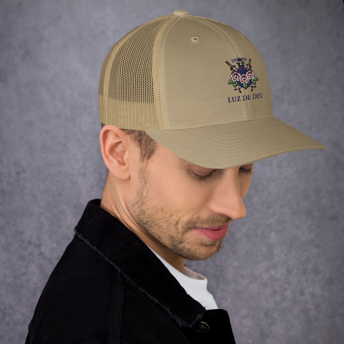 Damani Collection Luz De Deu Trucker Hat