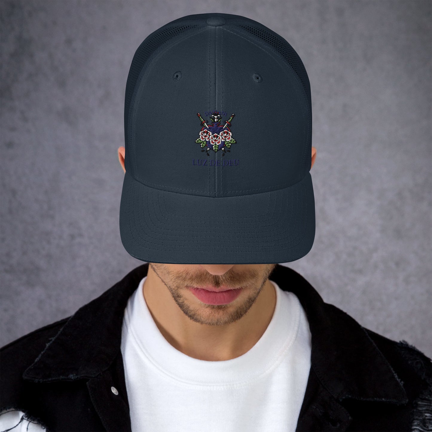 Damani Collection Luz De Deu Trucker Hat