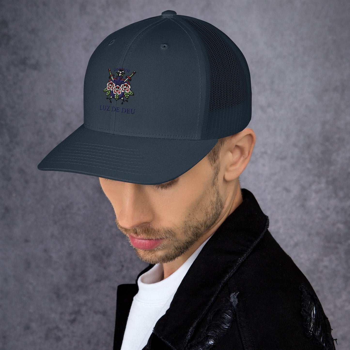 Damani Collection Luz De Deu Trucker Hat