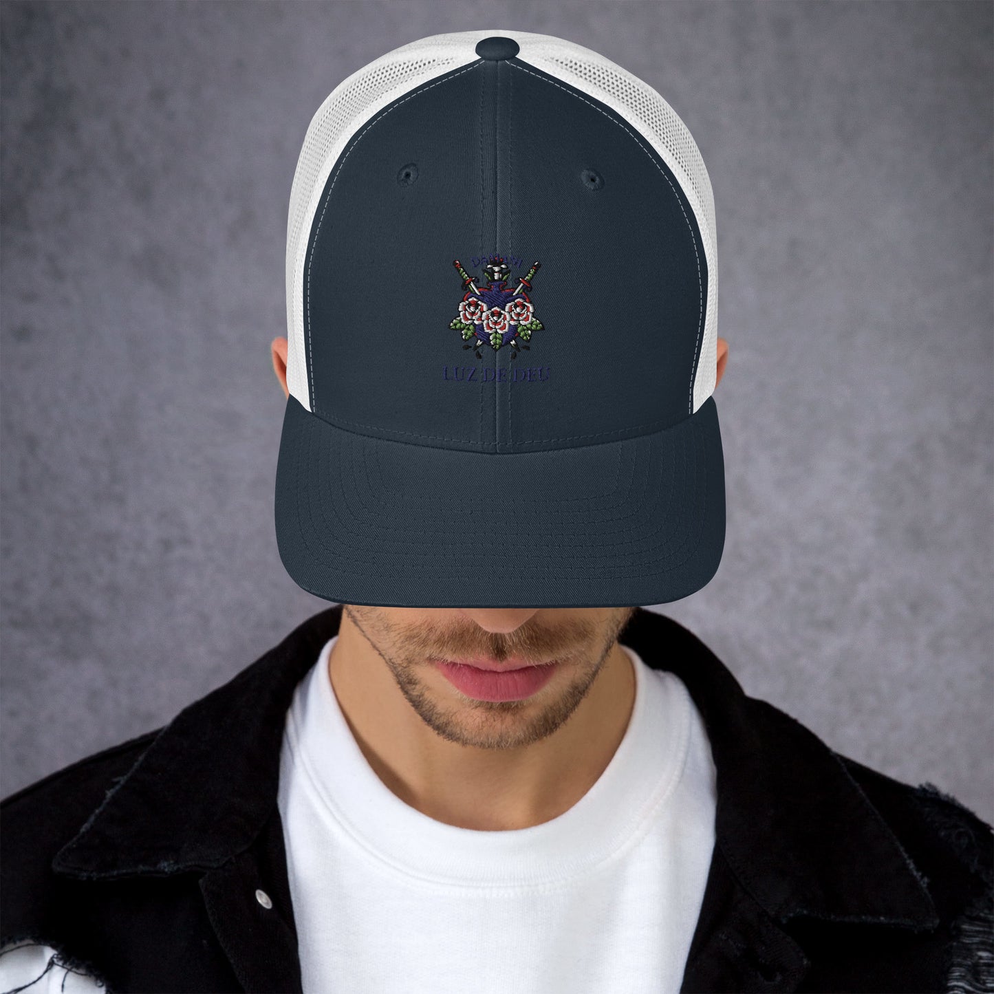 Damani Collection Luz De Deu Trucker Hat