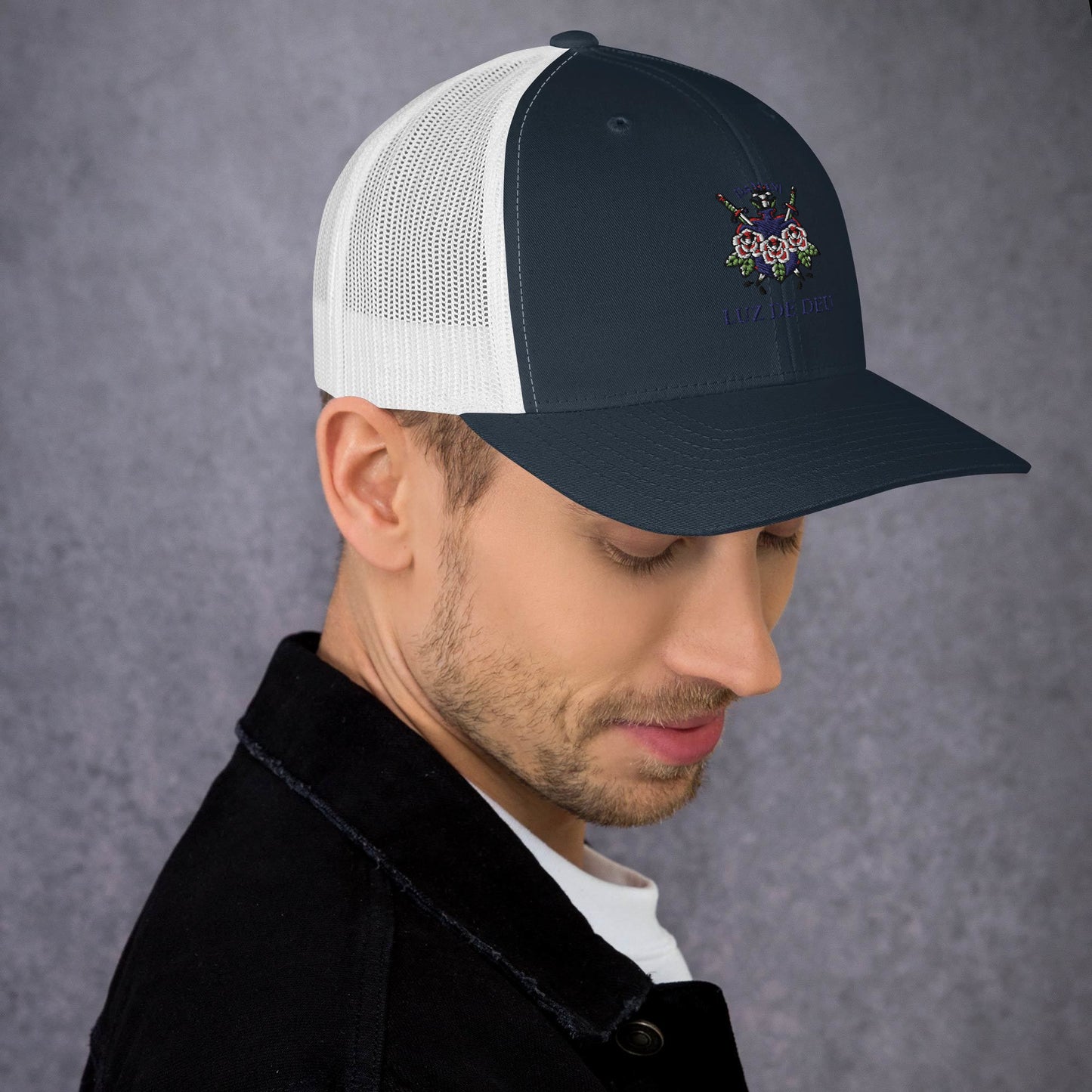 Damani Collection Luz De Deu Trucker Hat
