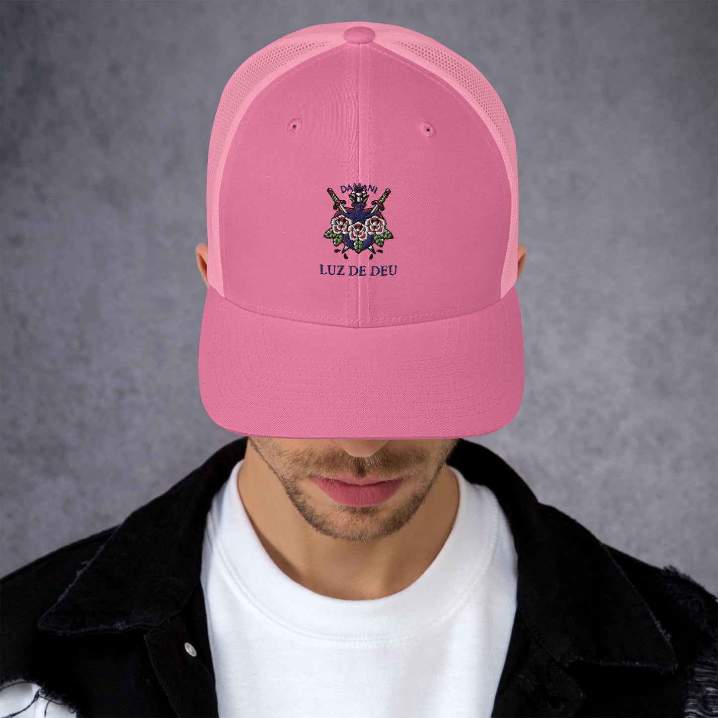 Damani Collection Luz De Deu Trucker Hat
