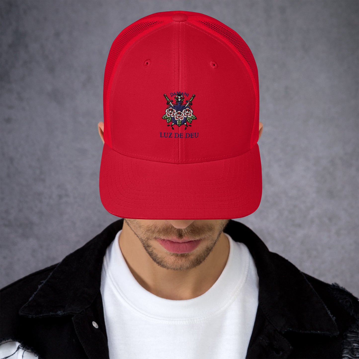 Damani Collection Luz De Deu Trucker Hat
