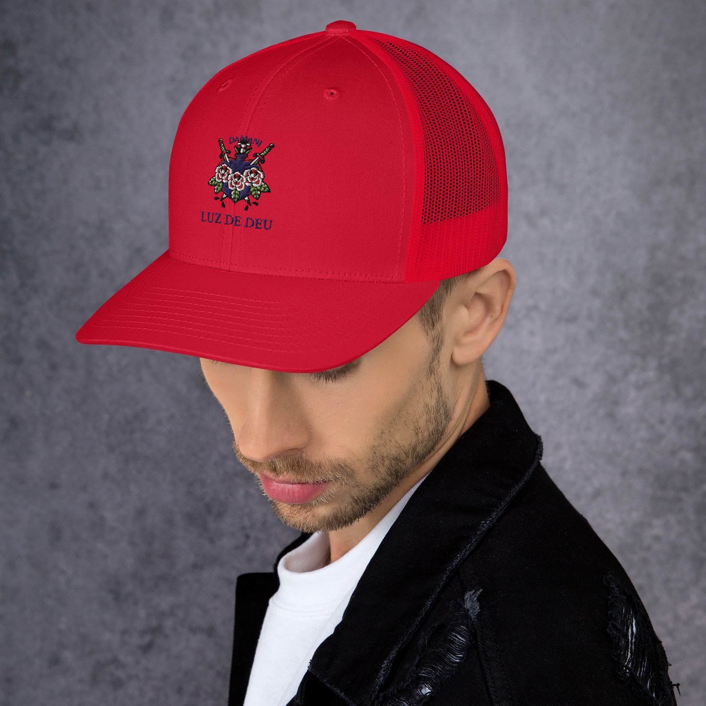 Damani Collection Luz De Deu Trucker Hat