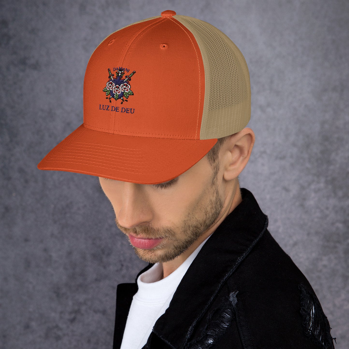Damani Collection Luz De Deu Trucker Hat